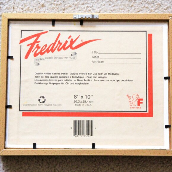 Murray Artist Signed House With A Garden Floral Oil On Canvas Painting - Picture 6 of 10